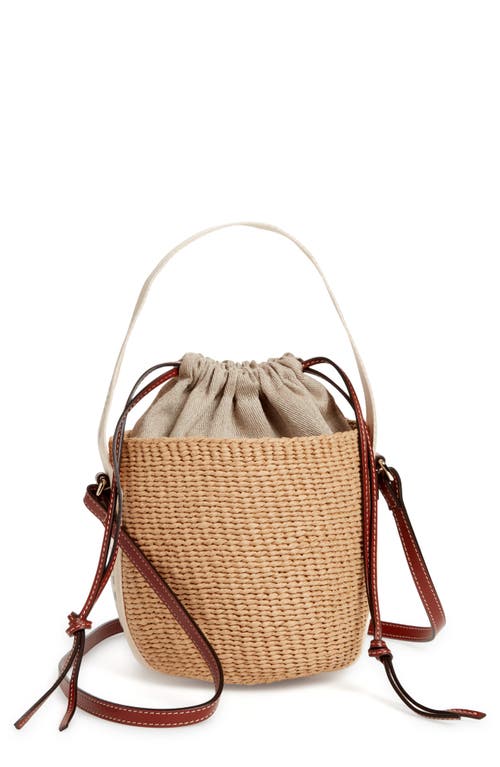 Chloé Woody Basket Bucket Bag in White at Nordstrom