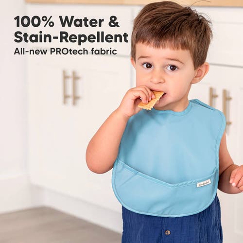 Keababies 3-pack Presto Waterproof Bibs In Ocean