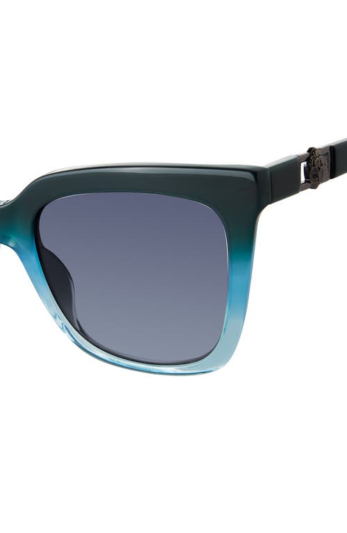 Kurt Geiger London Kgl1004 Cat Eye Sunglasses In Blue