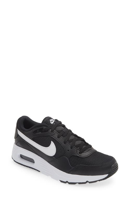 Nike Air Max Sc Sneaker In Black/white