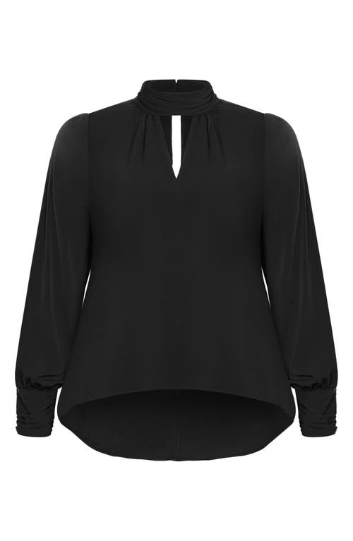 CITY CHIC CITY CHIC MIRANDA CUTOUT TOP 