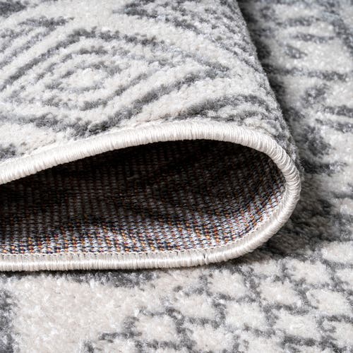 Jonathan Y Athens Modern Geometric Boho Area Rug In Gray/cream