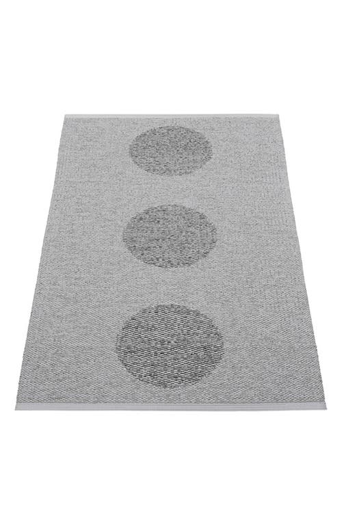 Pappelina Vera 2.0 Indoor/outdoor Rug In Gray