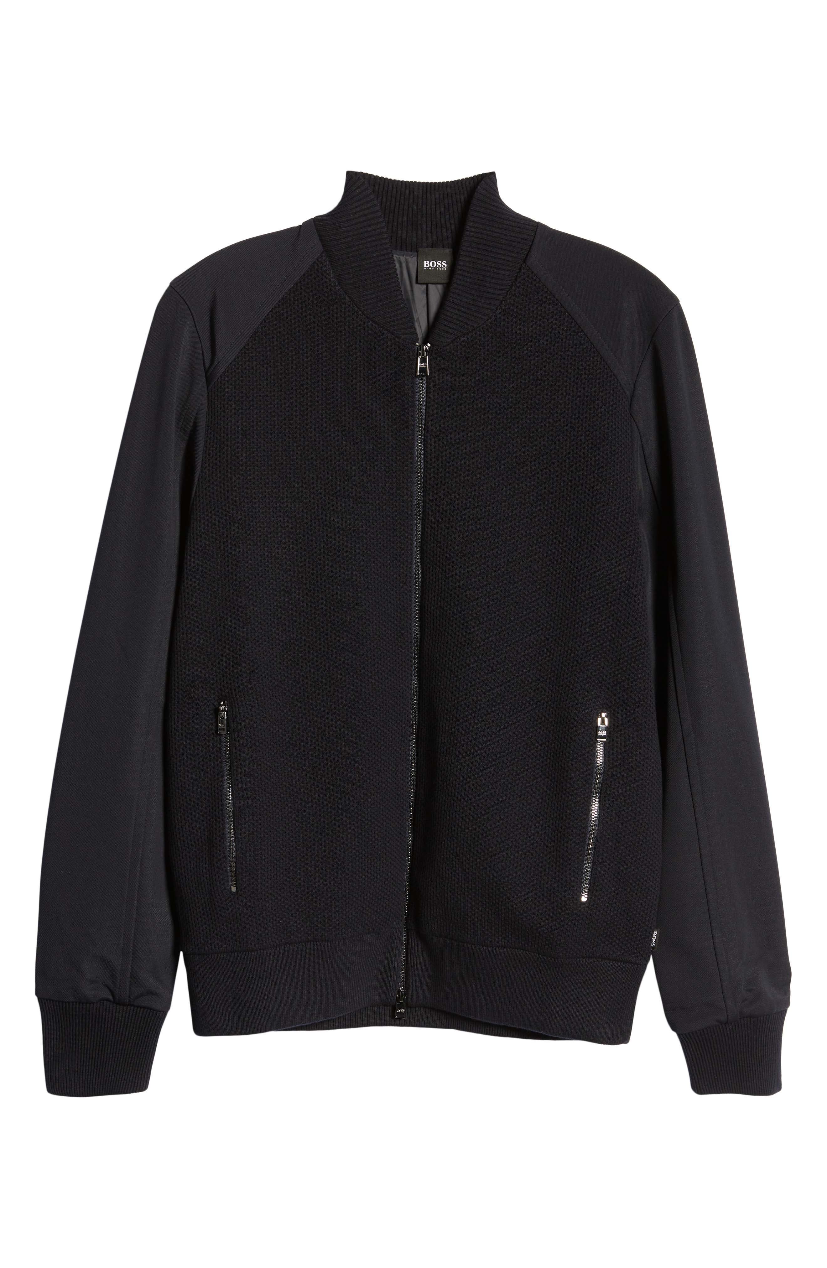 BOSS | Hugo Boss Mikos Textured Bomber Jacket | Nordstrom Rack