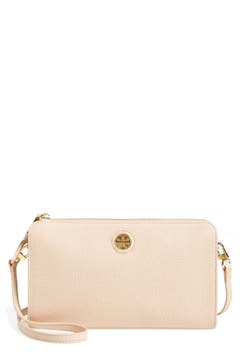Tory Burch 'Robinson' Pebbled Leather Crossbody Wallet | Nordstrom