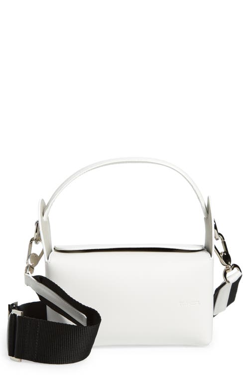 The Pastry Box Handbag in Optic White