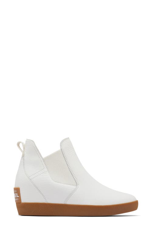 Shop Sorel Out N About Slip-on Wedge Shoe Ii In Sea Salt/gum 2