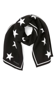 Givenchy Wool & Silk Jacquard Scarf | Nordstrom