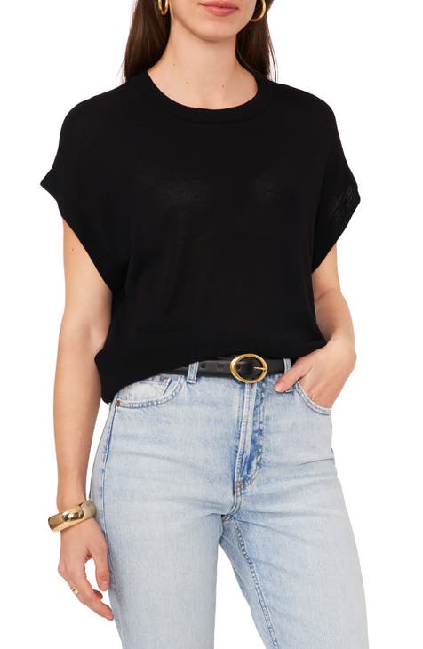 Women's Lounge Mini Dolman Crew, Women's Tops