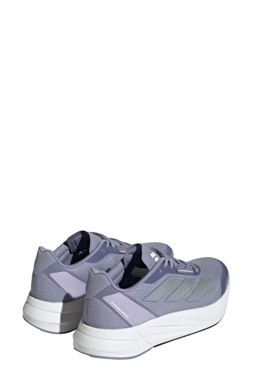 Shop Adidas Originals Adidas Duramo Speed Running Sneaker In Violet/silver/silver