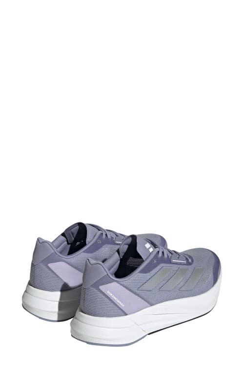 Adidas Originals Adidas Duramo Speed Running Sneaker In Violet/silver/silver