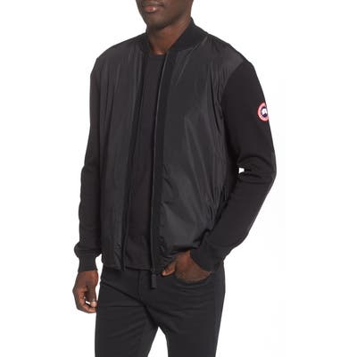 Canada Goose Windbridge Regular Fit Sweater Jacket, Black