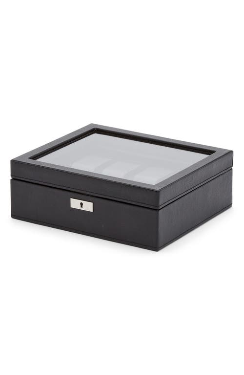 Shop Wolf Viceroy 8-piece Watch Box In Black