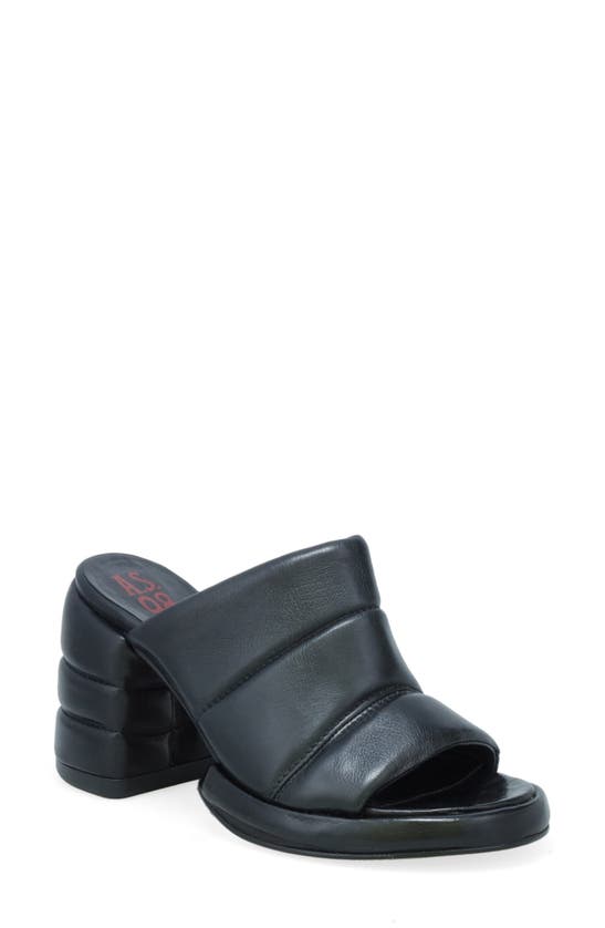 A.s.98 Madigan Slide Sandal In Black