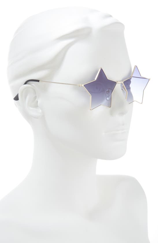 Shop Bp. 56mm Gradient Star Sunglasses In Goldlack