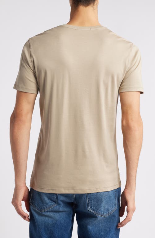 Robert Barakett Georgia Regular Fit V-neck T-shirt In Twine