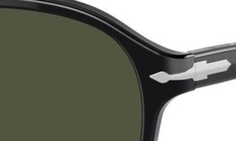 Persol 58mm Pillow Sunglasses In Black