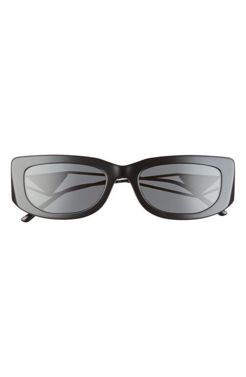 Prada 53mm Rectangular Sunglasses in Black at Nordstrom