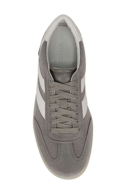 Vince Oasis Sneaker In Light Smoke/ Chalk White