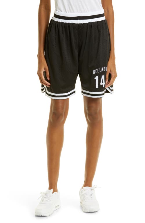 Bella Doña 143 Jersey Basketball Shorts in Black
