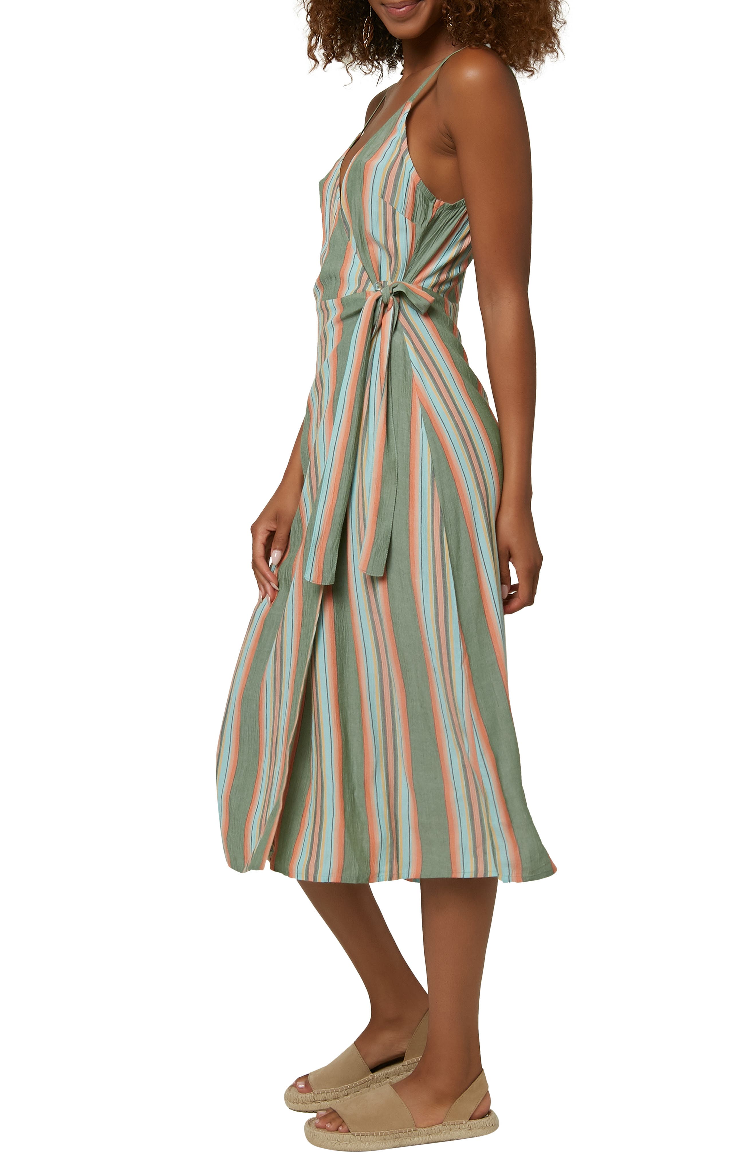 wrap tank dress