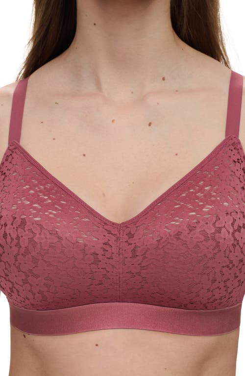 Shop Chantelle Lingerie Norah Supportive Wireless Bra In Sepia