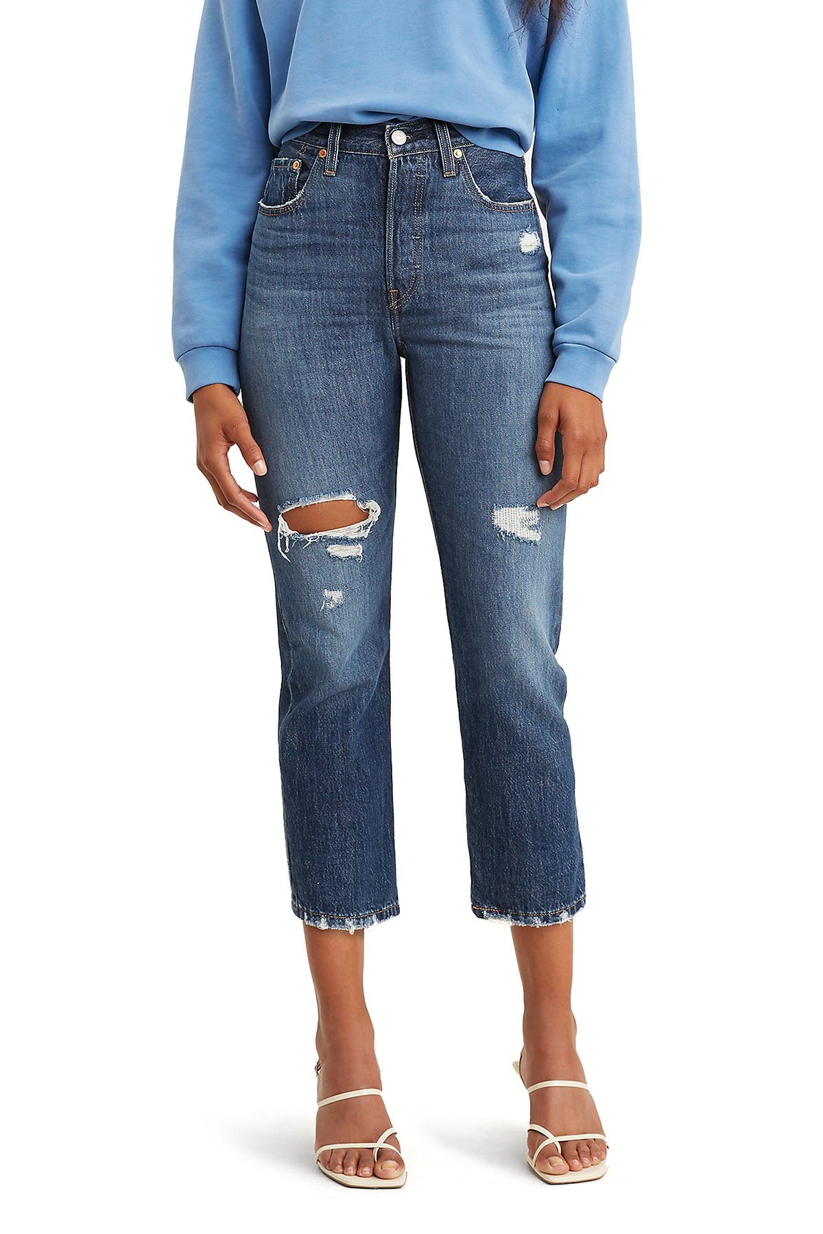 levi's crop jeans