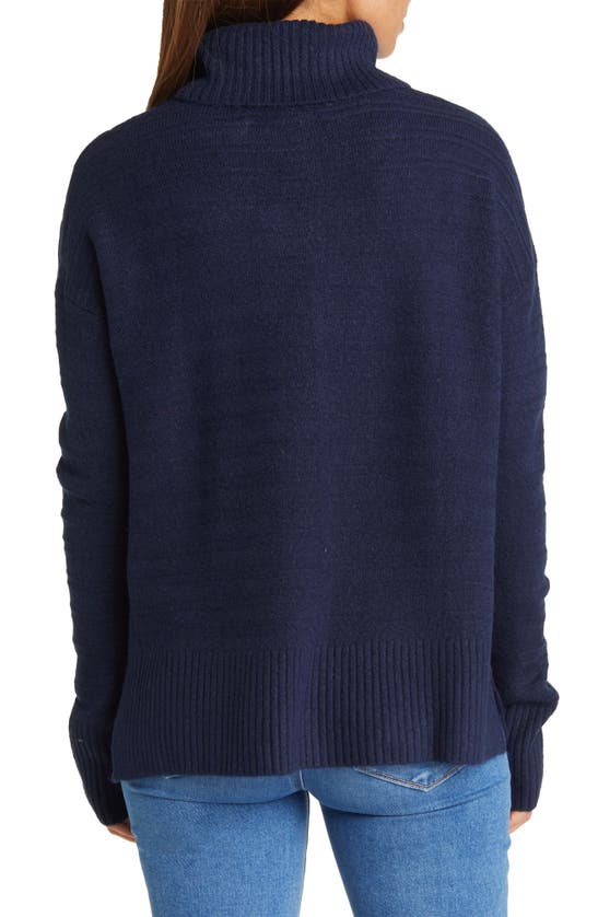 VINCE CAMUTO VINCE CAMUTO TEXTURED TURTLENECK SWEATER