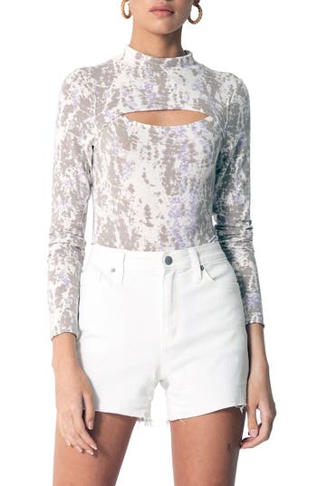 Tart Johnnie Top In Mushroom Tie Dye