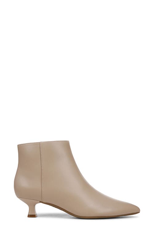 Shop Lifestride Maya Pointed Toe Kitten Heel Bootie In Taupe