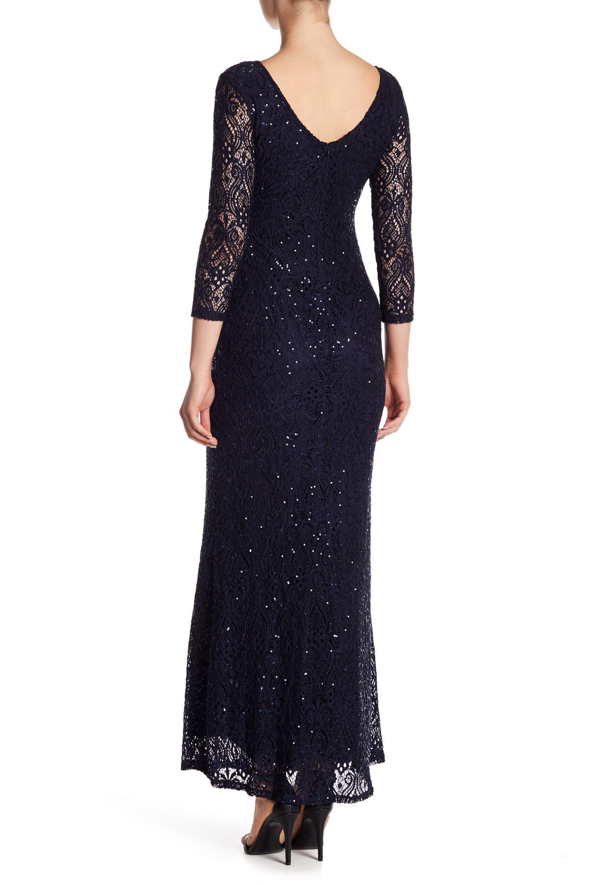 Marina | Sequined Lace Gown | Nordstrom Rack
