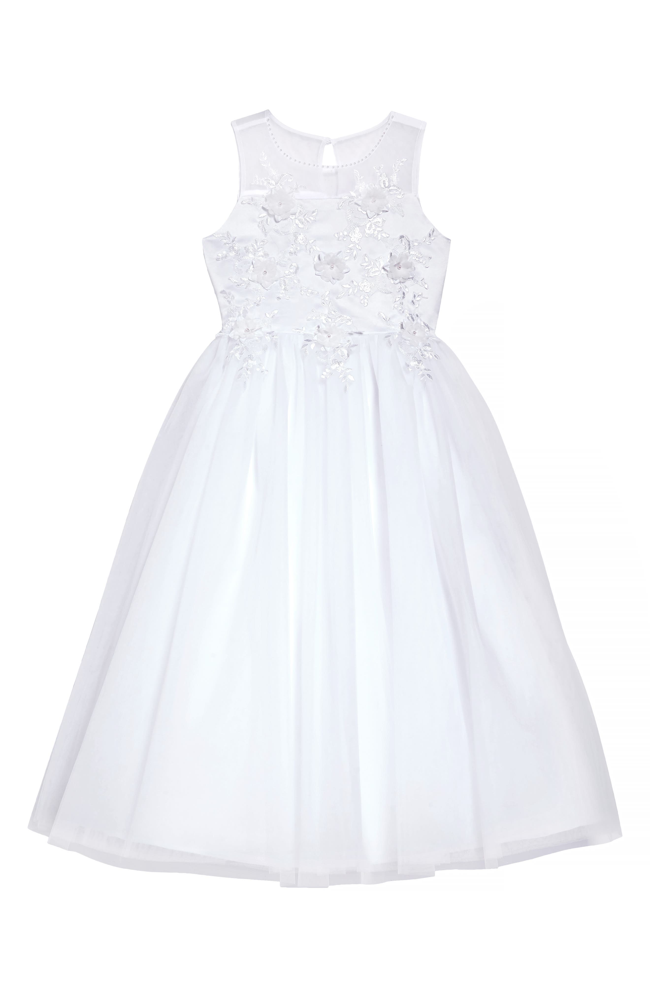 size 16 communion dress