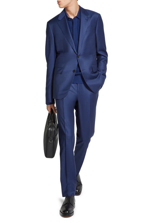 ZEGNA Centoventimila Couture Wool Suit Powder Blue at Nordstrom, Us