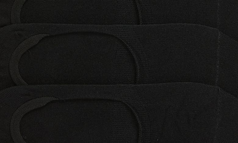 Nordstrom Rack 6-pack No Show Liner Socks In Black