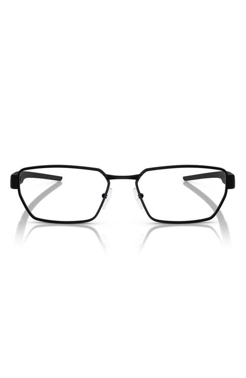 Scuderia Ferrari X  55mm Irregular Optical Glasses In Matte Black