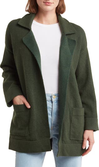 Open Front Cardigan Coat