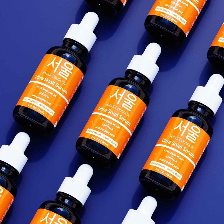 Seoul Ceuticals Korean Skincare Ultra Snail Serum In Clear