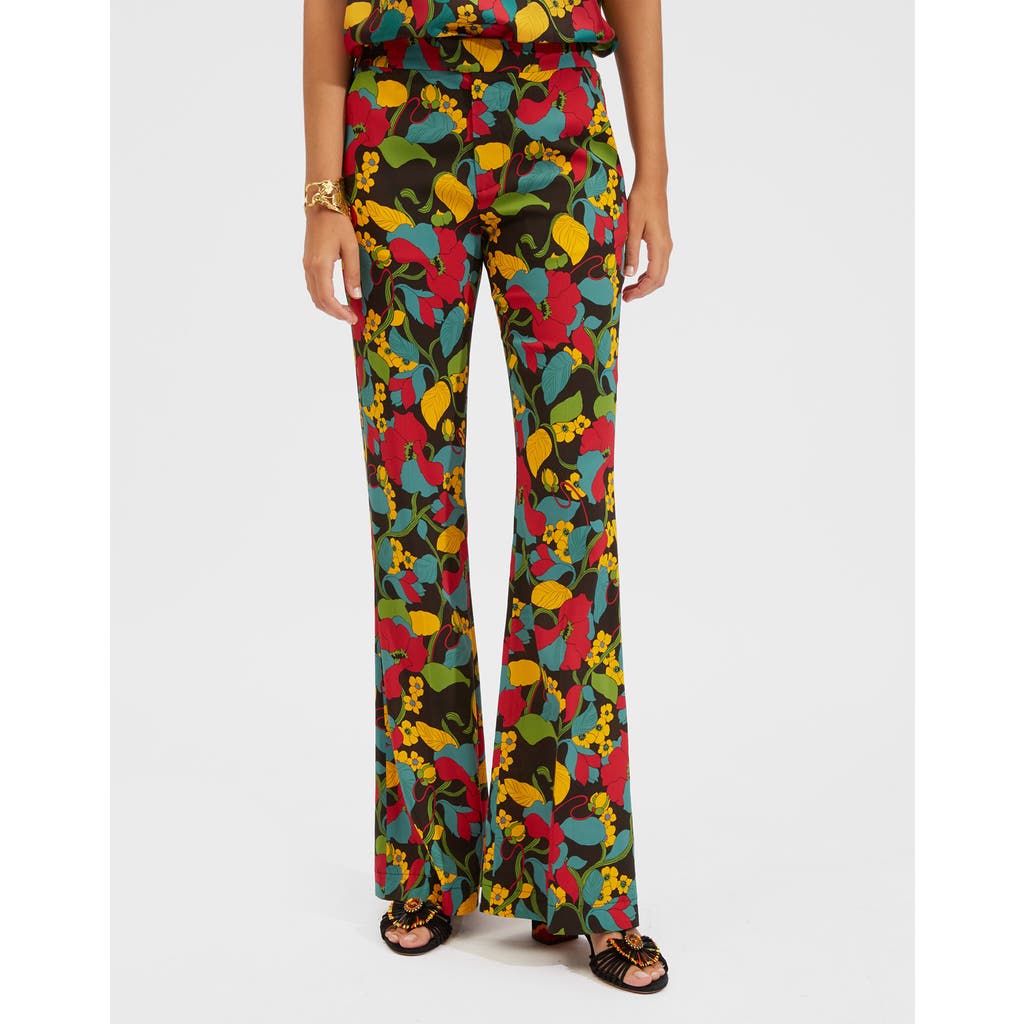 La Doublej Saturday Night Pants Vines Brown In Vines Brown