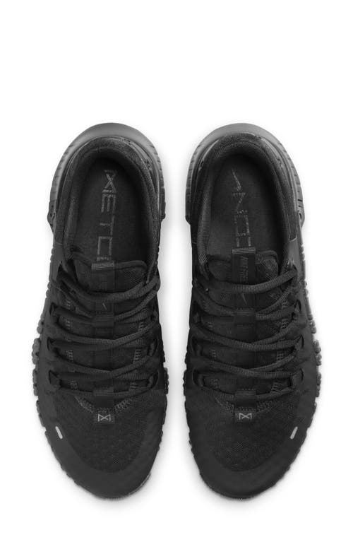 Shop Nike Free Metcon 5 Training Shoe In Black/anthracite