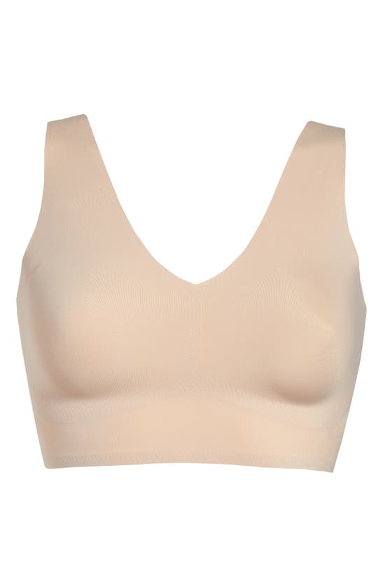 True & Co. True Body V-neck Bralette In Desert