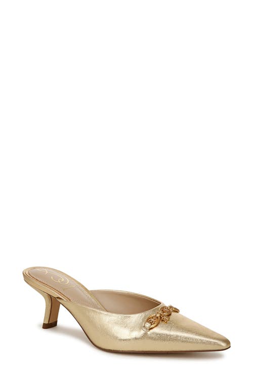 Shop Sam Edelman Brynne Mule In Amber Gold