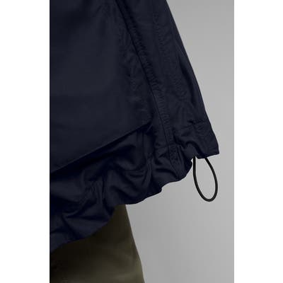Canada Goose Crew Trench Jacket With Removable Hood, Blue