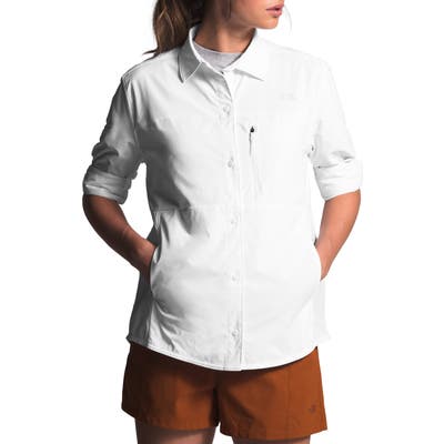 The North Face Outdoor Trail Long Sleeve Shirt, White