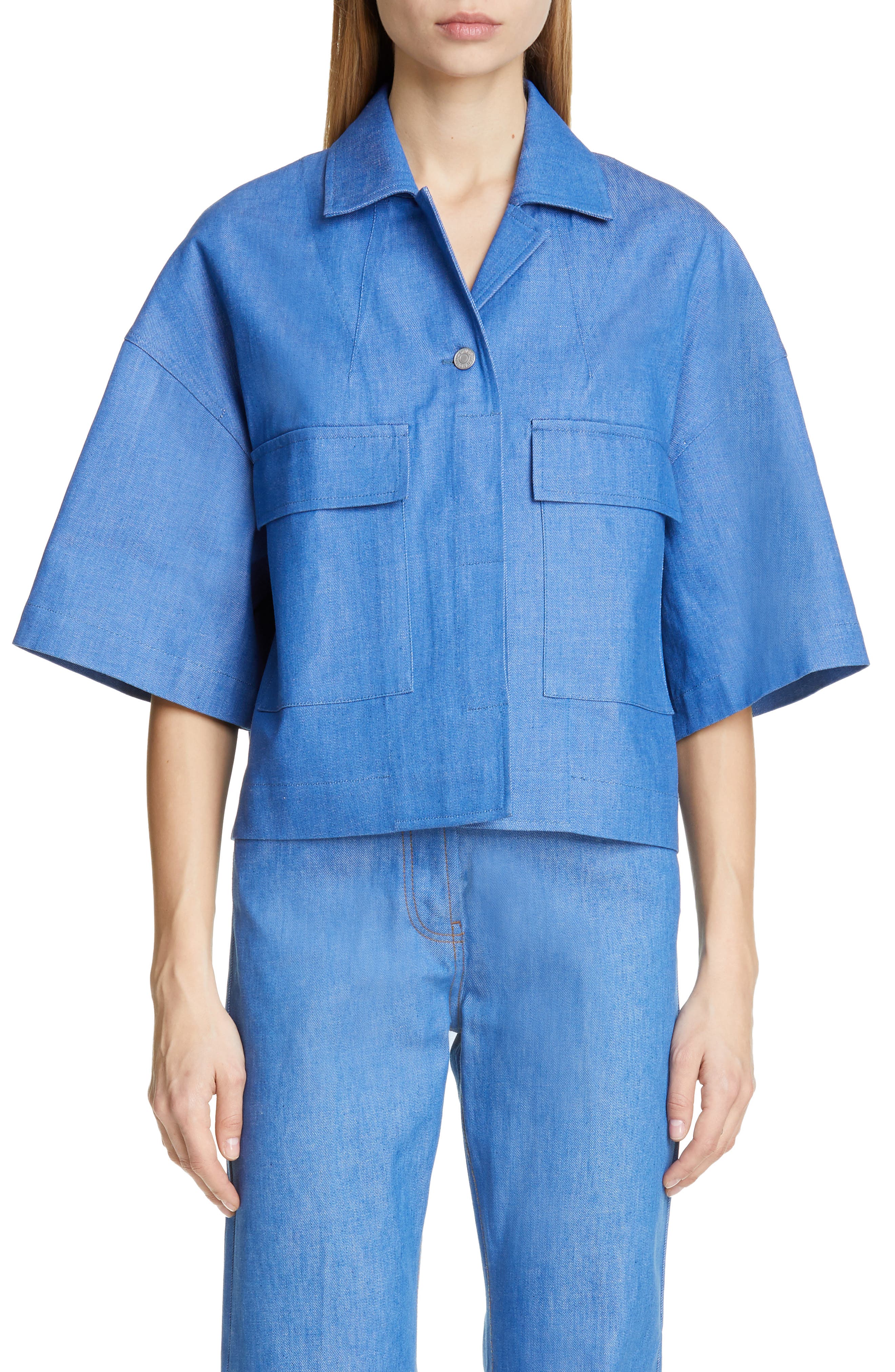 dries van noten denim jacket