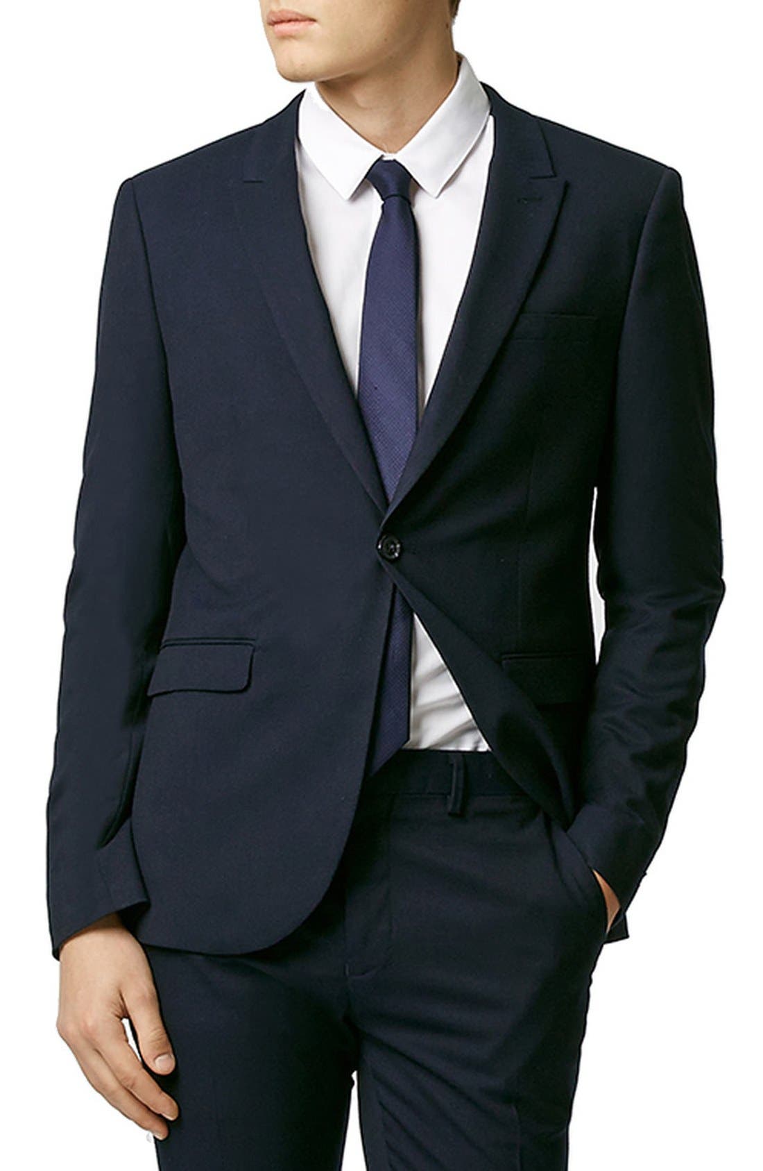 navy blue suit jacket