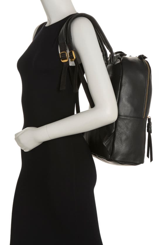 Kurt Geiger Emma Large Leather Backpack In Black | ModeSens