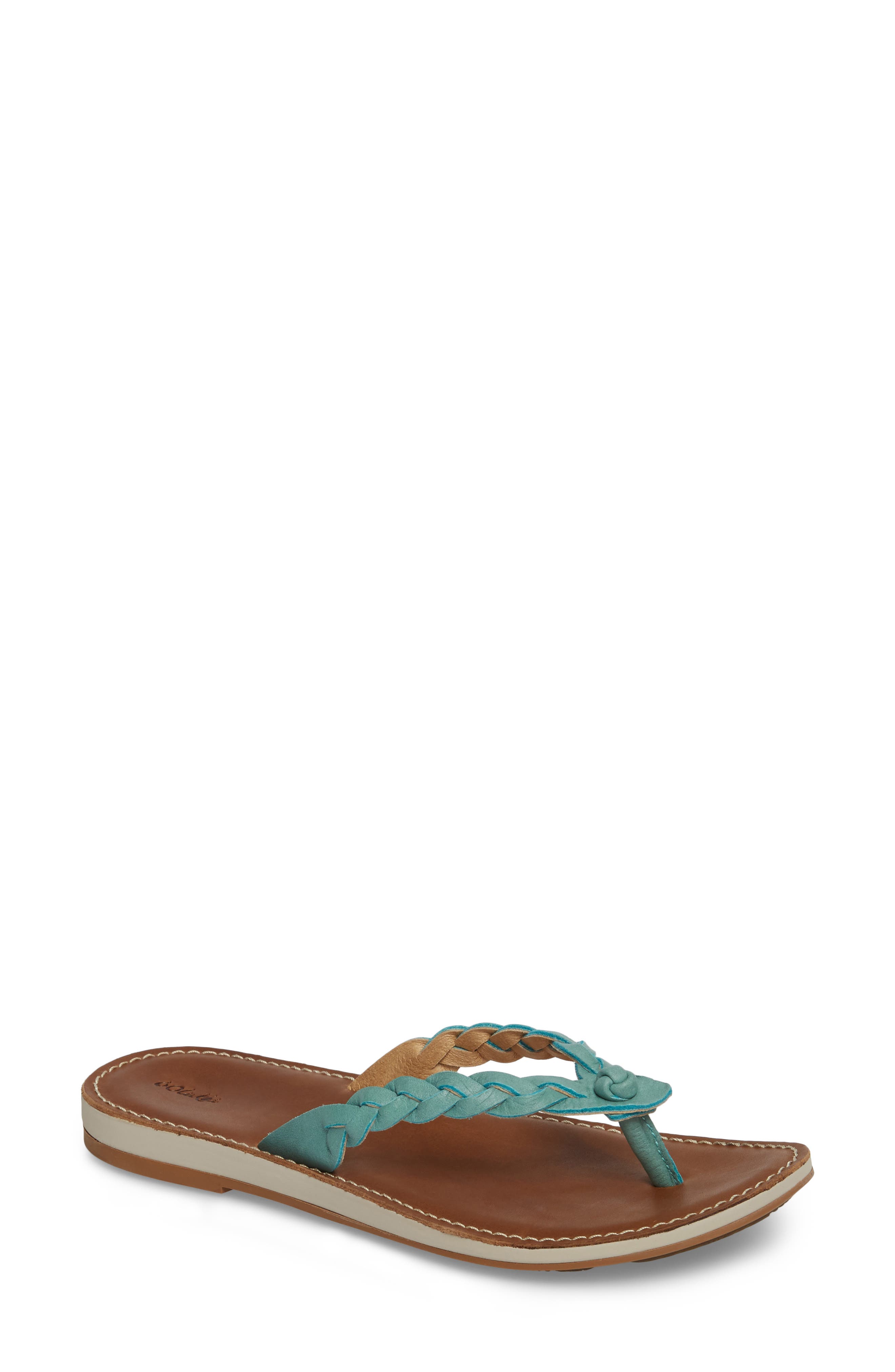 Olukai Kahiko Flip-Flop, Green