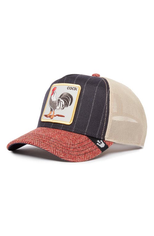 Goorin Bros . Moon Rooster Trucker Hat In Black