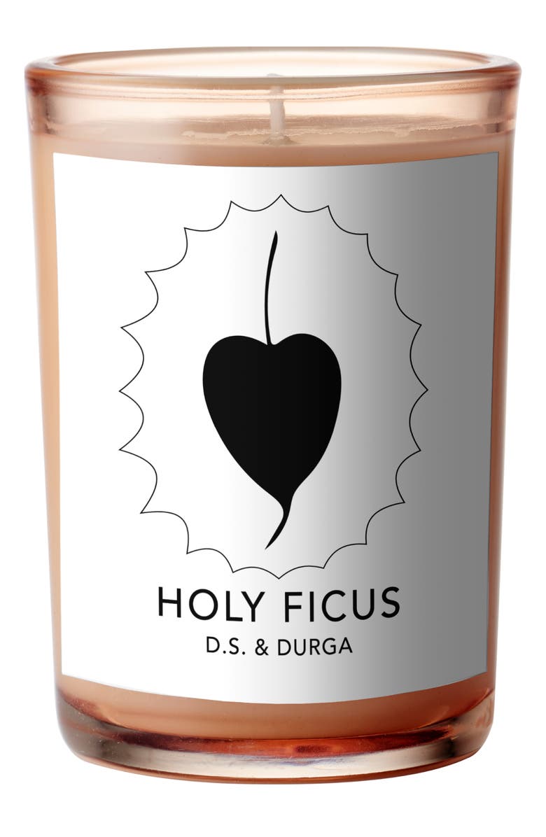 D.S. & DURGA Holy Ficus Scented Candle, Main, color, White