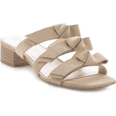 Sole Society Ezah Slide Sandal, Beige